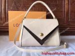 Top Grade Knockoff Louis Vuitton DOUBLE V White Handbag buy online